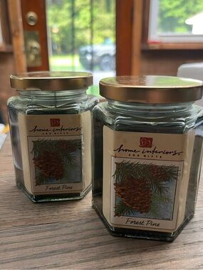 Vintage home interiors pine candles